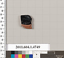 Terracotta fragment of a kylix (drinking cup), Terracotta, Greek, Attic