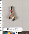 Terracotta fragment of a kylix (drinking cup), Terracotta, Greek, Attic