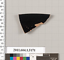Terracotta rim fragment of a kylix (drinking cup), Terracotta, Greek, Attic