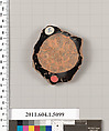 Terracotta fragment of a kylix (drinking cup), Terracotta, Greek, Attic