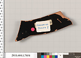 Terracotta fragment of a kylix (drinking cup), Attributed as Manner of Douris I [DvB], Terracotta, Greek, Attic