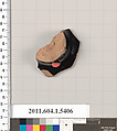 Terracotta fragment of a kylix (drinking cup), Terracotta, Greek, Attic