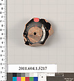 Terracotta fragment of a kylix (drinking cup), Terracotta, Greek, Attic