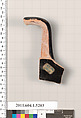 Terracotta fragment of a kylix (drinking cup), Terracotta, Greek, Attic