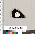 Terracotta fragment of a kylix (drinking cup), Terracotta, Greek, Attic