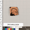 Terracotta rim fragment of a kylix (drinking cup), Terracotta, Greek, Attic