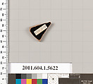 Terracotta fragment of a kylix (drinking cup), Terracotta, Greek, Attic