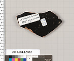Terracotta fragment of a kylix (drinking cup), Terracotta, Greek, Attic