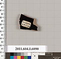 Terracotta fragment of a kylix (drinking cup), Attributed to Apollodoros [DvB], Terracotta, Greek, Attic