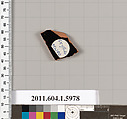 Terracotta fragment of a kylix (drinking cup), Attributed to Skythes [DvB], Terracotta, Greek, Attic