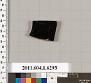 Terracotta rim fragment of a kylix (drinking cup), Terracotta, Greek, Attic