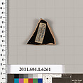 Terracotta fragment of a kylix (drinking cup), Attributed to Onesimos [Dyfri Williams], Terracotta, Greek, Attic