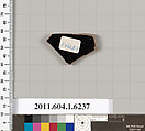 Terracotta fragment of a kylix (drinking cup), Terracotta, Greek, Attic