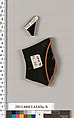 Terracotta fragments of a kylix (drinking cup), Attributed as Nicosthenic [DvB], Terracotta, Greek, Attic