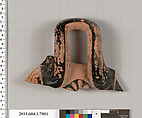 Terracotta fragment of a kylix (drinking cup), Terracotta, Greek, Attic