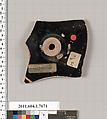 Terracotta fragment of a kylix (drinking cup), Attributed as Follower of Makron [DvB], Terracotta, Greek, Attic