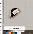 Terracotta fragment of a kylix (drinking cup), Terracotta, Greek, Attic