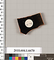 Terracotta fragment of a kylix (drinking cup), Terracotta, Greek, Attic