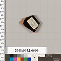 Terracotta fragment of a kylix (drinking cup), Terracotta, Greek, Attic
