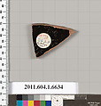Terracotta fragment of a kylix (drinking cup), Attributed to the Brygos Painter [Dyfri Williams], Terracotta, Greek, Attic