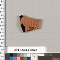 Terracotta fragment of a kylix (drinking cup), Terracotta, Greek, Attic