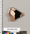 Terracotta fragment of a kylix (drinking cup), Attributed to Makron [DvB], Terracotta, Greek, Attic