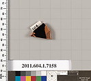 Terracotta fragment of a kylix (drinking cup), Attributed to Makron [DvB], Terracotta, Greek, Attic