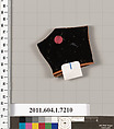 Terracotta fragment of a kylix (drinking cup), Attributed to Makron [DvB], Terracotta, Greek, Attic