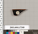 Terracotta rim fragment of a kylix (drinking cup), Terracotta, Greek, Attic