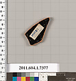 Terracotta fragment of a kylix (drinking cup), Attributed to Makron [DvB], Terracotta, Greek, Attic