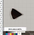 Terracotta fragment of a kylix (drinking cup), Terracotta, Greek, Attic
