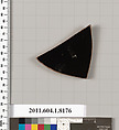Terracotta fragment of a kylix (drinking cup), Terracotta, Greek, Attic