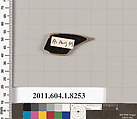 Terracotta fragment of a kylix (drinking cup), Terracotta, Greek, Attic