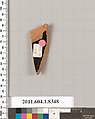 Terracotta fragment of a kylix (drinking cup), Terracotta, Greek, Attic