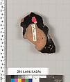 Terracotta fragment of a kylix (drinking cup), Terracotta, Greek, Attic