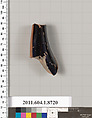 Terracotta fragment of a kylix (drinking cup), Terracotta, Greek, Attic
