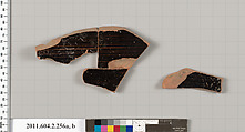 Terracotta fragments of a stamnos (jar), Terracotta, Greek, Attic