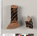 Terracotta fragments of neck-amphorae (jars), Terracotta, Greek, Attic