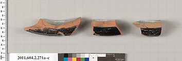 Terracotta fragments of stamnoi (jars), Terracotta, Greek, Attic