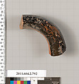 Terracotta fragment of a calyx-krater (bowl for mixing wine and water), Terracotta, Greek, Attic