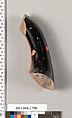 Terracotta fragment of a calyx-krater (bowl for mixing wine and water), Terracotta, Greek, Attic