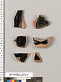 Terracotta fragments from a plastic vase, Terracotta, Greek, Attic
