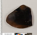 Terracotta fragment of a hydria (water jar)?, Terracotta, Greek, Attic