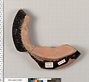Terracotta fragment of a hydria (water jar), Terracotta, Greek, Attic