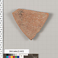 Terracotta fragment of a pelike (jar), Terracotta, Greek, Attic