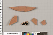 Terracotta fragments of pots, Terracotta, Greek, Attic