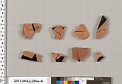 Terracotta fragments of stamnoi (jars), Terracotta, Greek, Attic