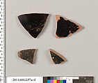 Terracotta fragments of pots, Terracotta, Greek, Attic