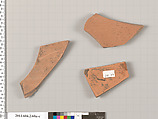 Terracotta fragments of pots, Terracotta, Greek, Attic