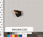 Terracotta fragment of a column-krater (bowl for mixing wine and water), Terracotta, Greek, Attic